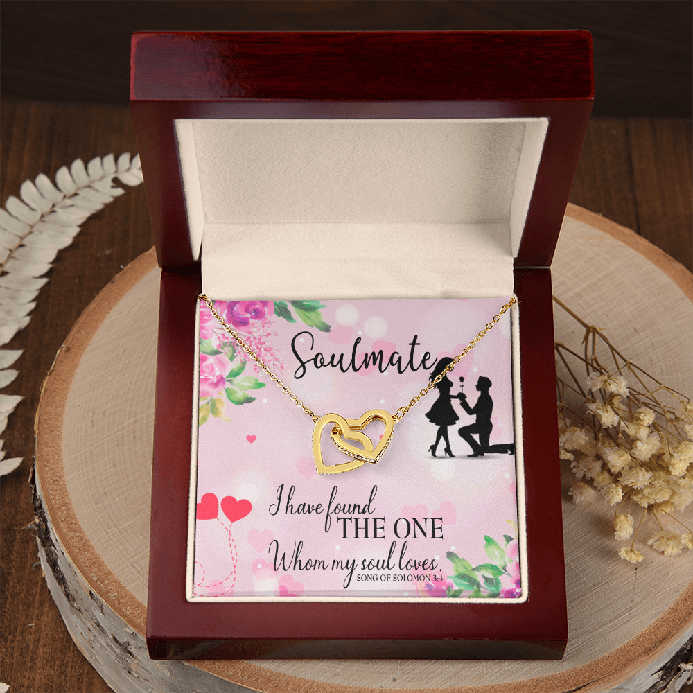 To My Girlfriend SoulMate Inseparable Necklace-Express Your Love Gifts