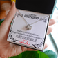 To My Girlfriend Special to Me Infinity Knot Necklace Message Card-Express Your Love Gifts