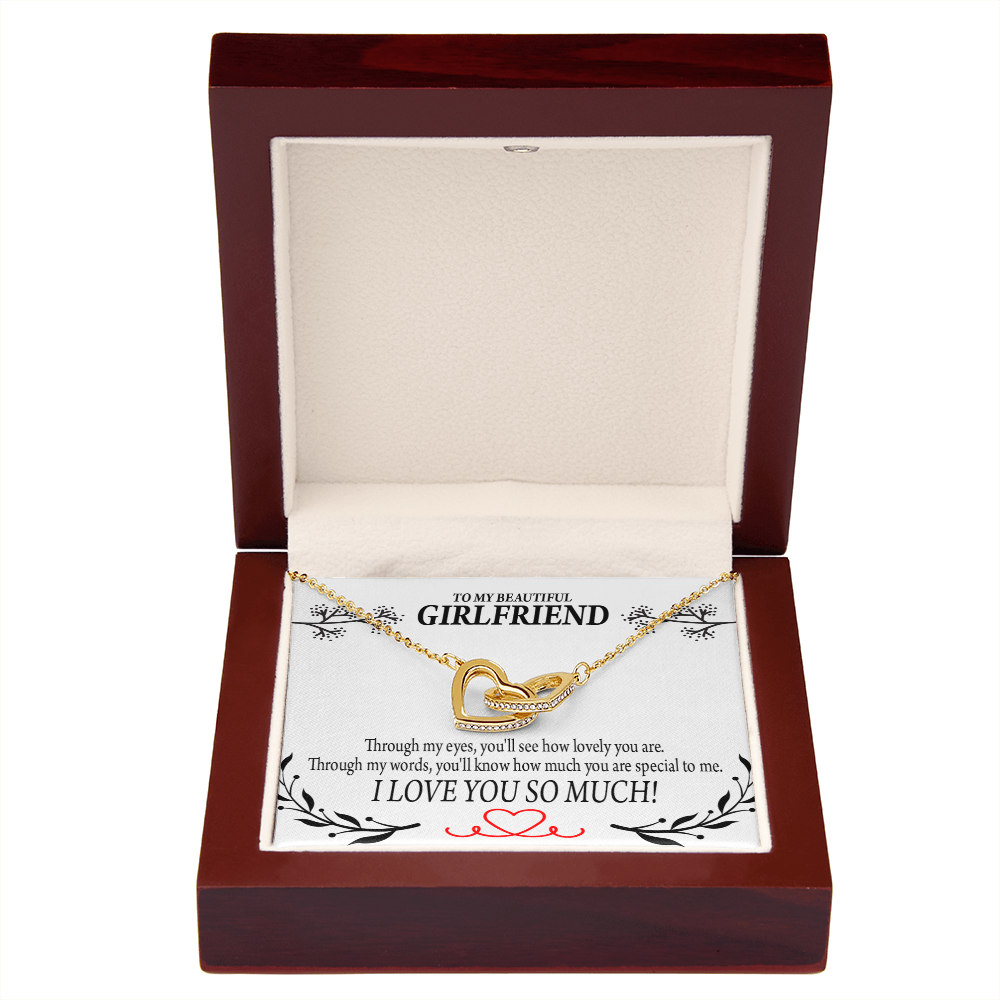 To My Girlfriend Special to Me Inseparable Necklace-Express Your Love Gifts