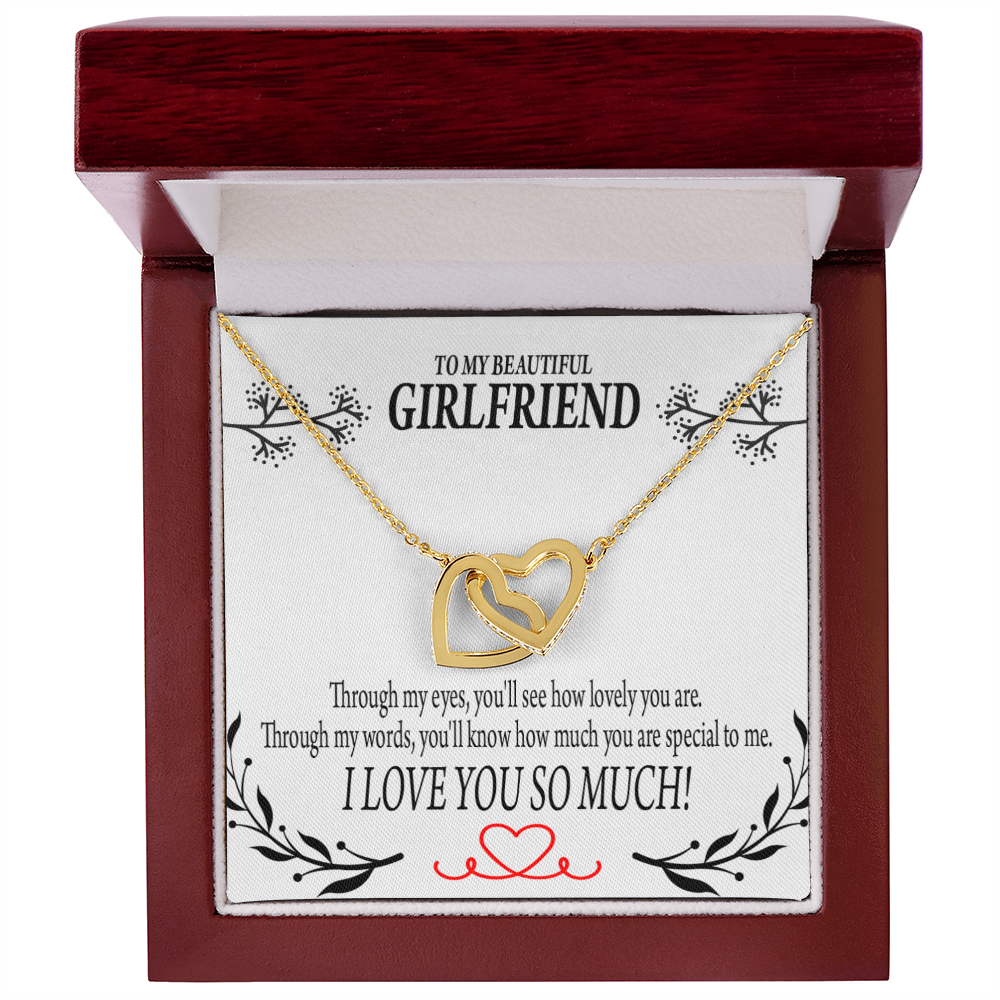 To My Girlfriend Special to Me Inseparable Necklace-Express Your Love Gifts