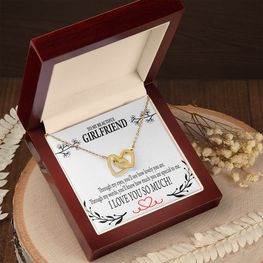 To My Girlfriend Special to Me Inseparable Necklace-Express Your Love Gifts