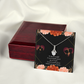 To My Girlfriend Te Amo Alluring Ribbon Necklace Message Card-Express Your Love Gifts