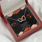 To My Girlfriend Te Amo Inseparable Necklace-Express Your Love Gifts