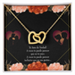 To My Girlfriend Te Amo Inseparable Necklace-Express Your Love Gifts