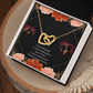 To My Girlfriend Te Amo Inseparable Necklace-Express Your Love Gifts