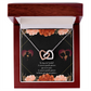 To My Girlfriend Te Amo Inseparable Necklace-Express Your Love Gifts