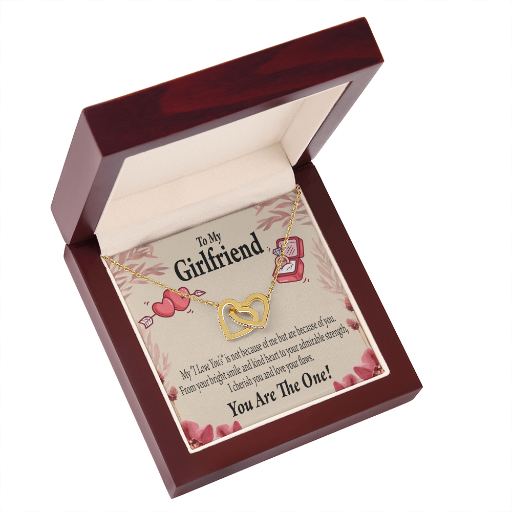 To My Girlfriend The One Inseparable Necklace-Express Your Love Gifts
