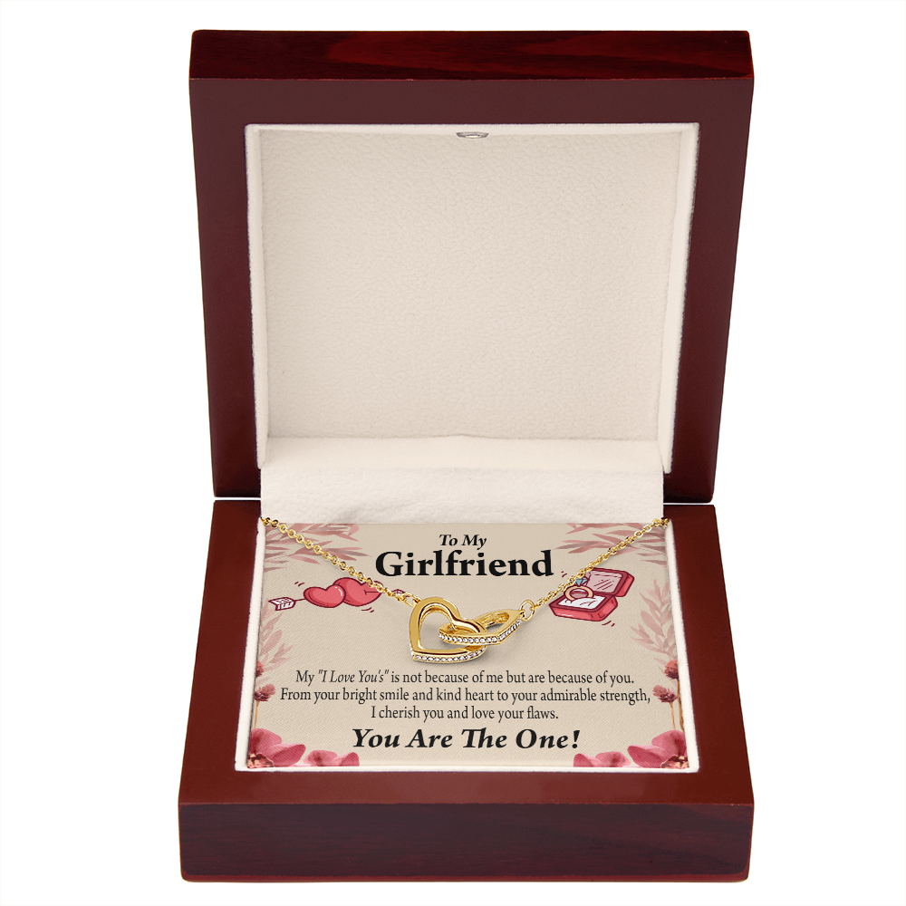 To My Girlfriend The One Inseparable Necklace-Express Your Love Gifts