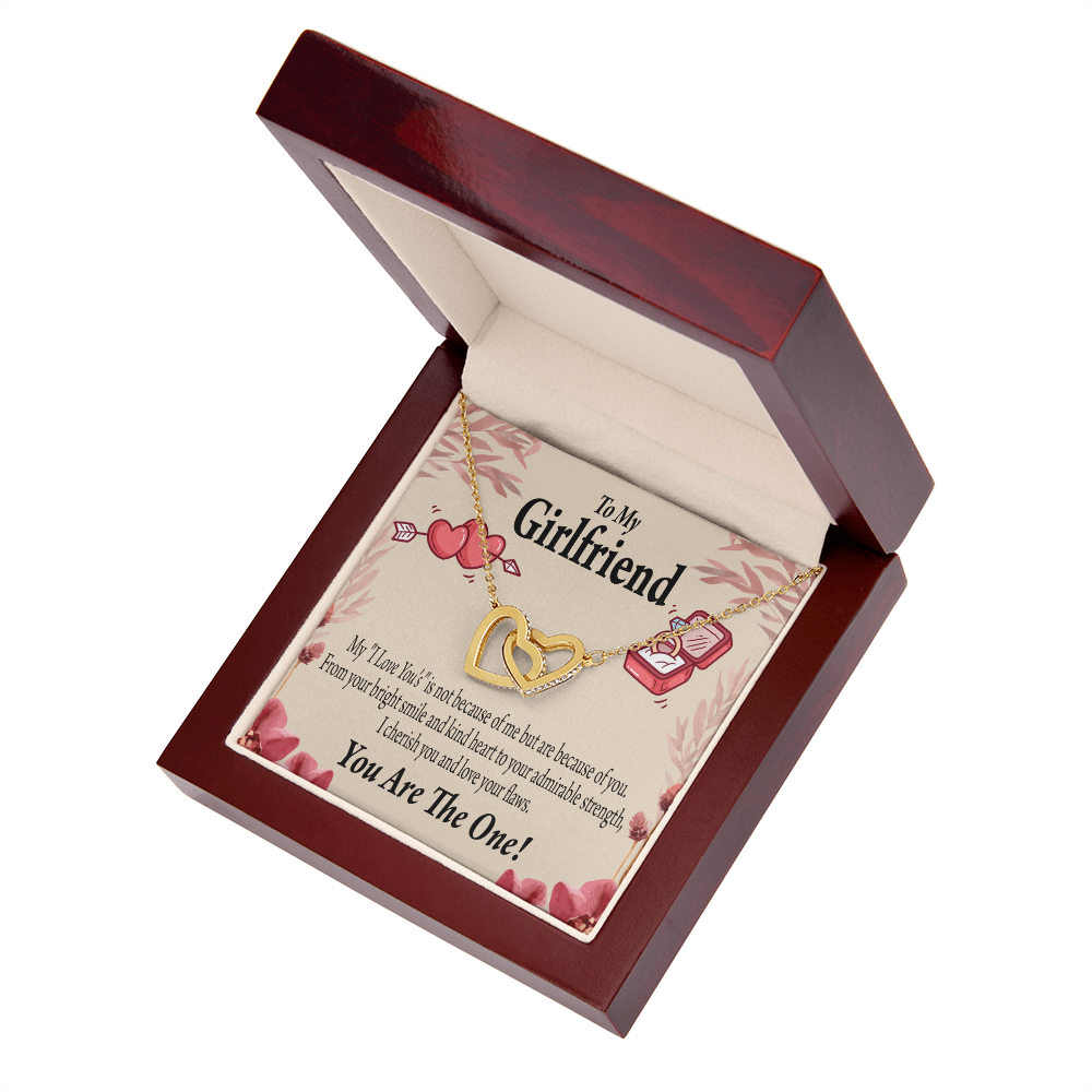 To My Girlfriend The One Inseparable Necklace-Express Your Love Gifts