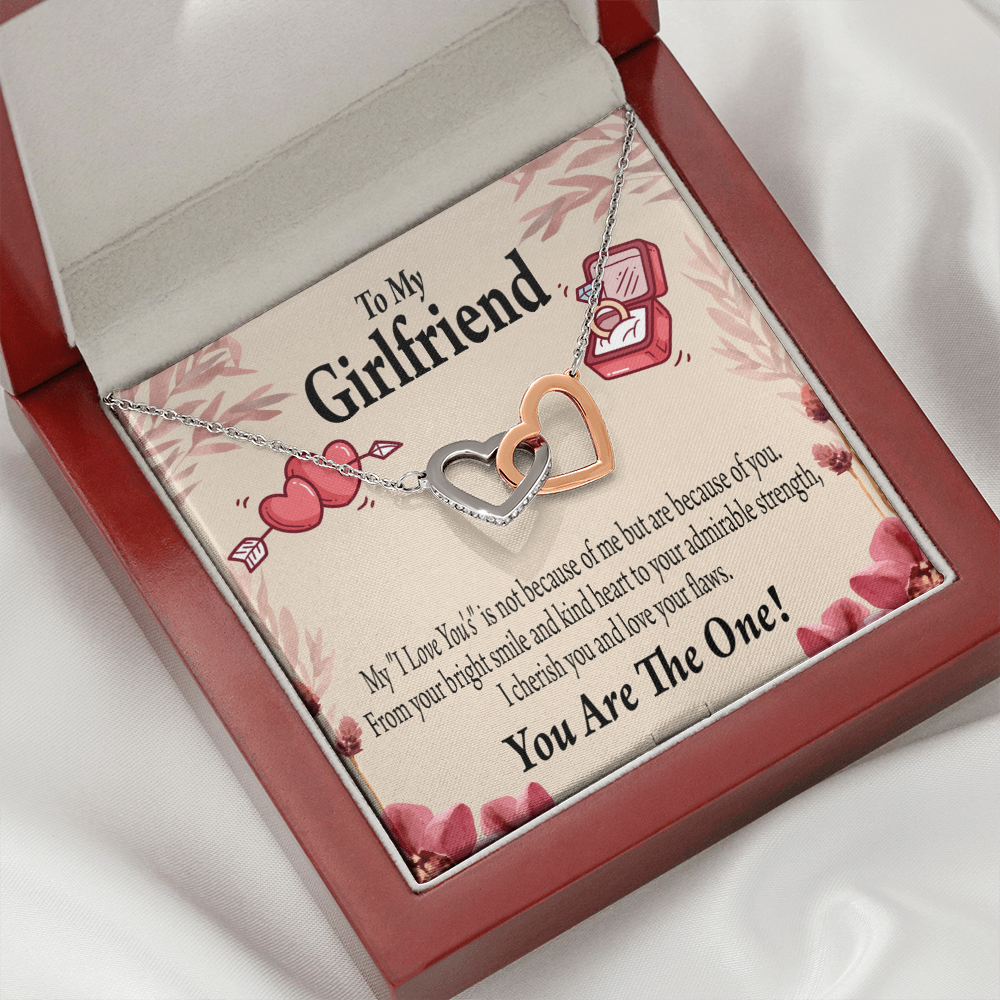 To My Girlfriend The One Inseparable Necklace-Express Your Love Gifts