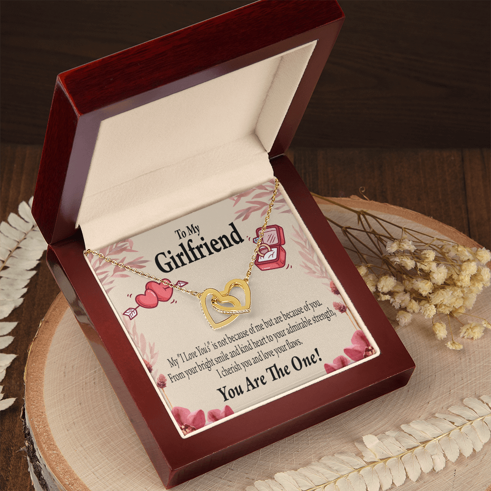 To My Girlfriend The One Inseparable Necklace-Express Your Love Gifts