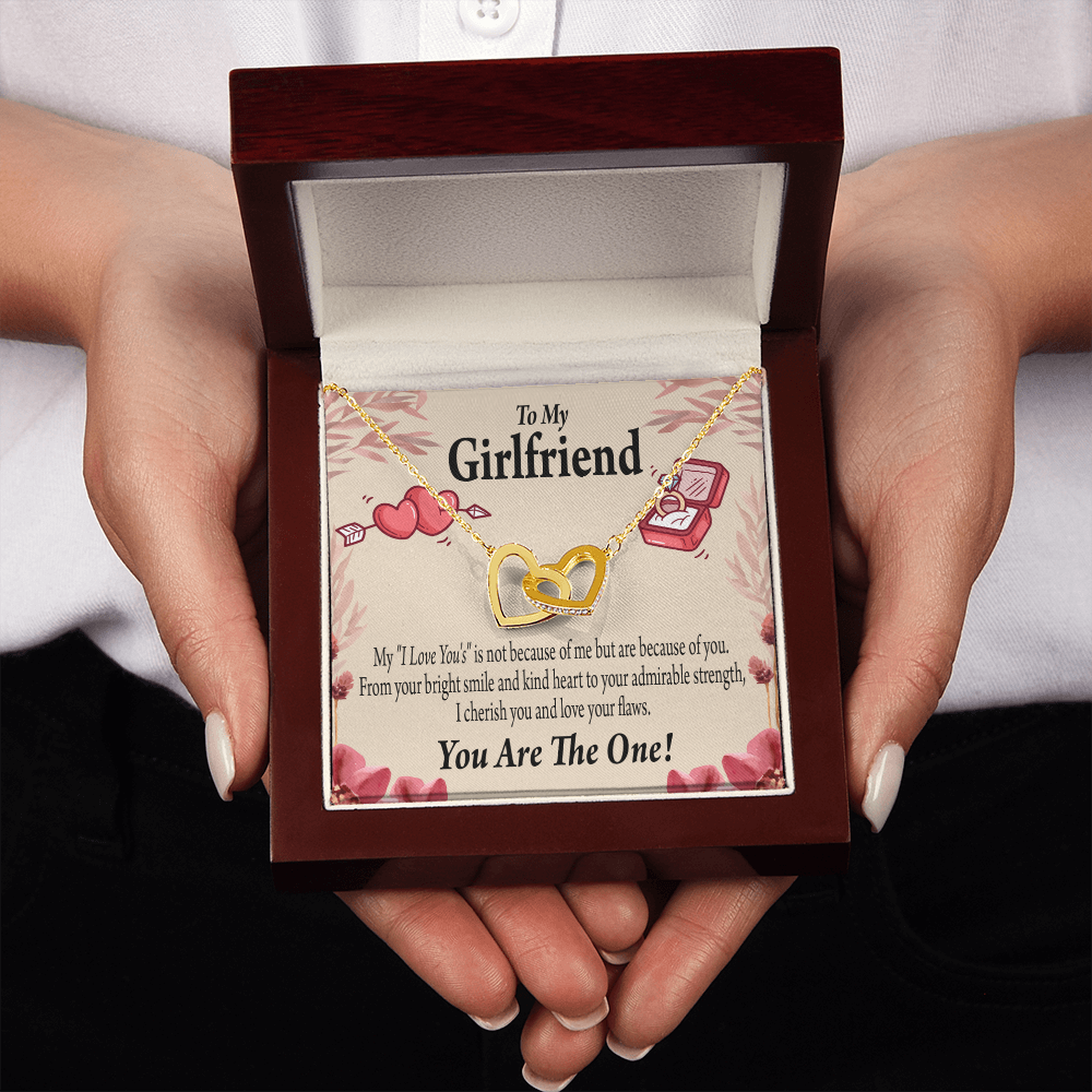 To My Girlfriend The One Inseparable Necklace-Express Your Love Gifts