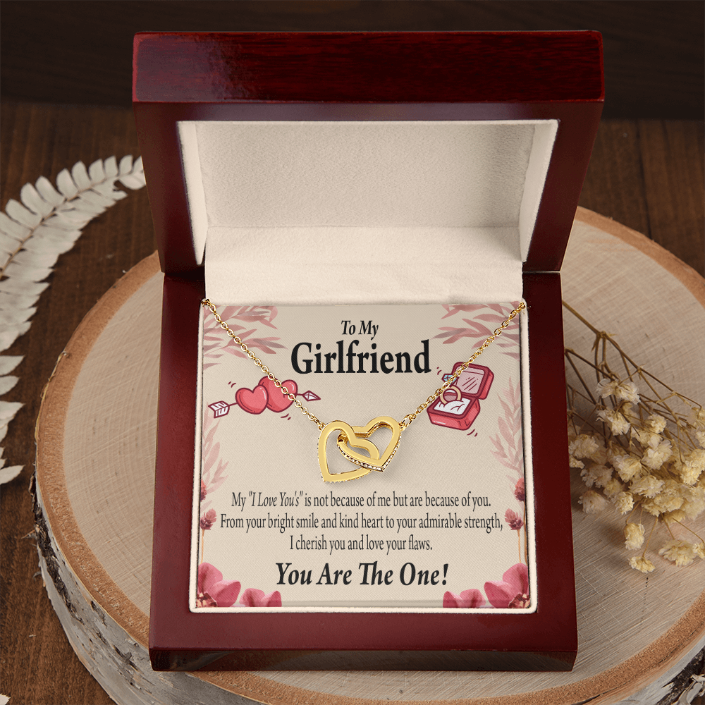 To My Girlfriend The One Inseparable Necklace-Express Your Love Gifts