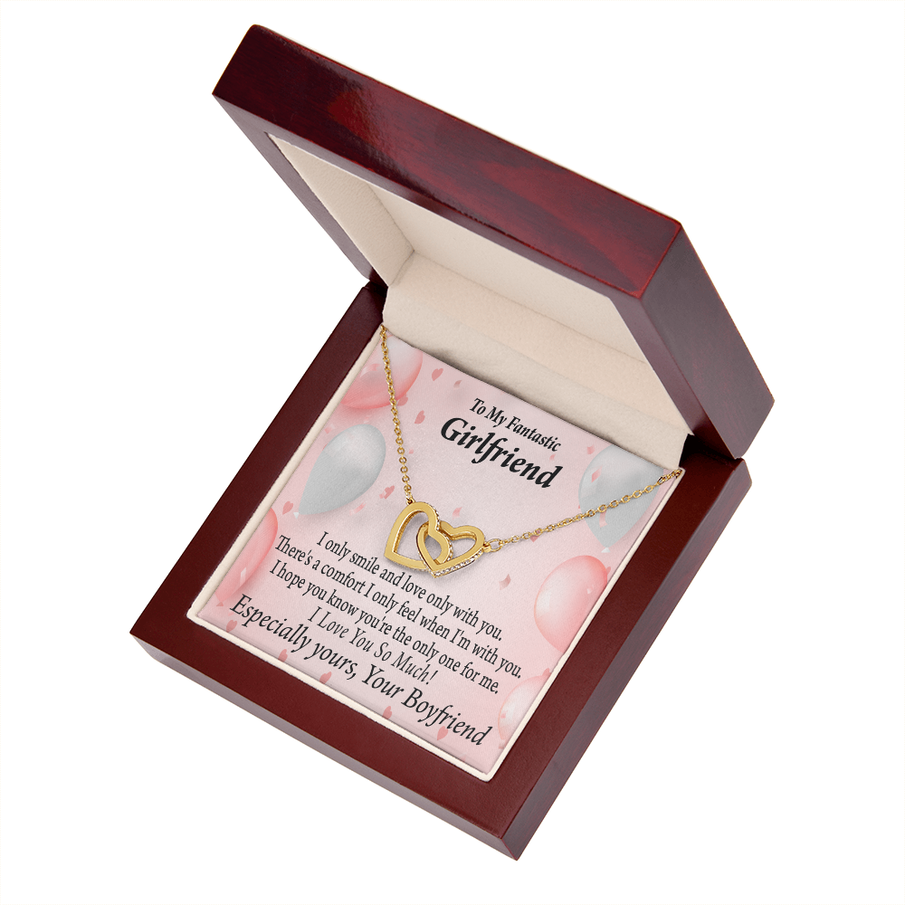 To My Girlfriend The Only One For Me Inseparable Necklace-Express Your Love Gifts