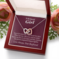 To My Girlfriend The Reason For First Love Story Inseparable Necklace-Express Your Love Gifts