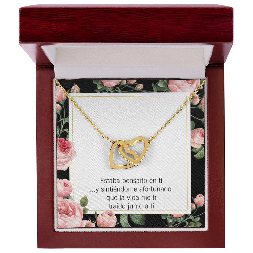 To My Girlfriend Thinking of You Spanish Inseparable Necklace-Express Your Love Gifts