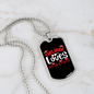 To My Girlfriend This Dude Loves His Girlfriend Necklace Stainless Steel or 18k Gold Dog Tag 24" Chain-Express Your Love Gifts