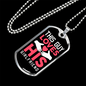 To My Girlfriend This Guy Loves Girlfriend Necklace Stainless Steel or 18k Gold Dog Tag 24" Chain-Express Your Love Gifts