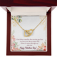 To My Girlfriend Time Well Spent Inseparable Necklace-Express Your Love Gifts