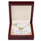 To My Girlfriend Time Well Spent Inseparable Necklace-Express Your Love Gifts