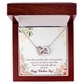 To My Girlfriend Time Well Spent Inseparable Necklace-Express Your Love Gifts