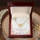 To My Girlfriend Time Well Spent Inseparable Necklace-Express Your Love Gifts