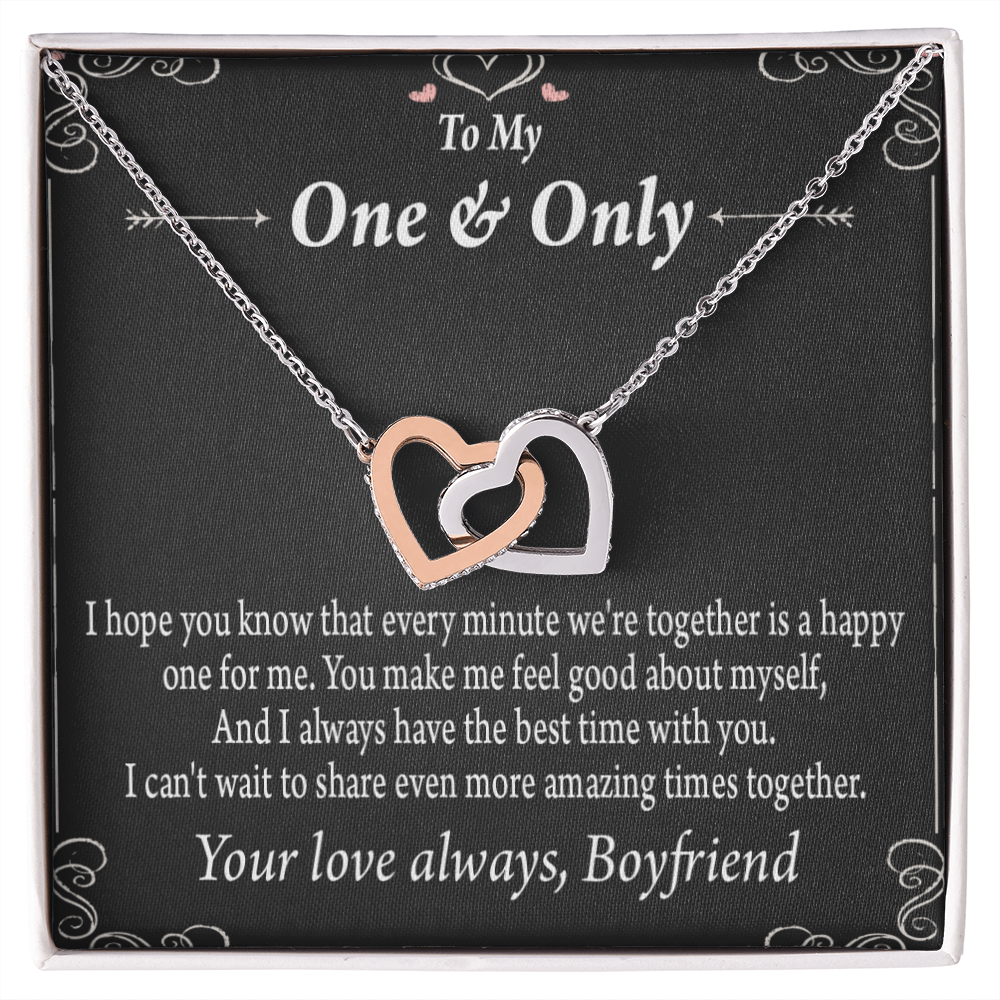 To My Girlfriend To More Amazing Times Together Inseparable Necklace-Express Your Love Gifts
