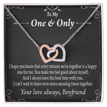 To My Girlfriend To More Amazing Times Together Inseparable Necklace-Express Your Love Gifts