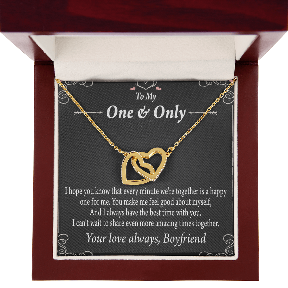To My Girlfriend To More Amazing Times Together Inseparable Necklace-Express Your Love Gifts