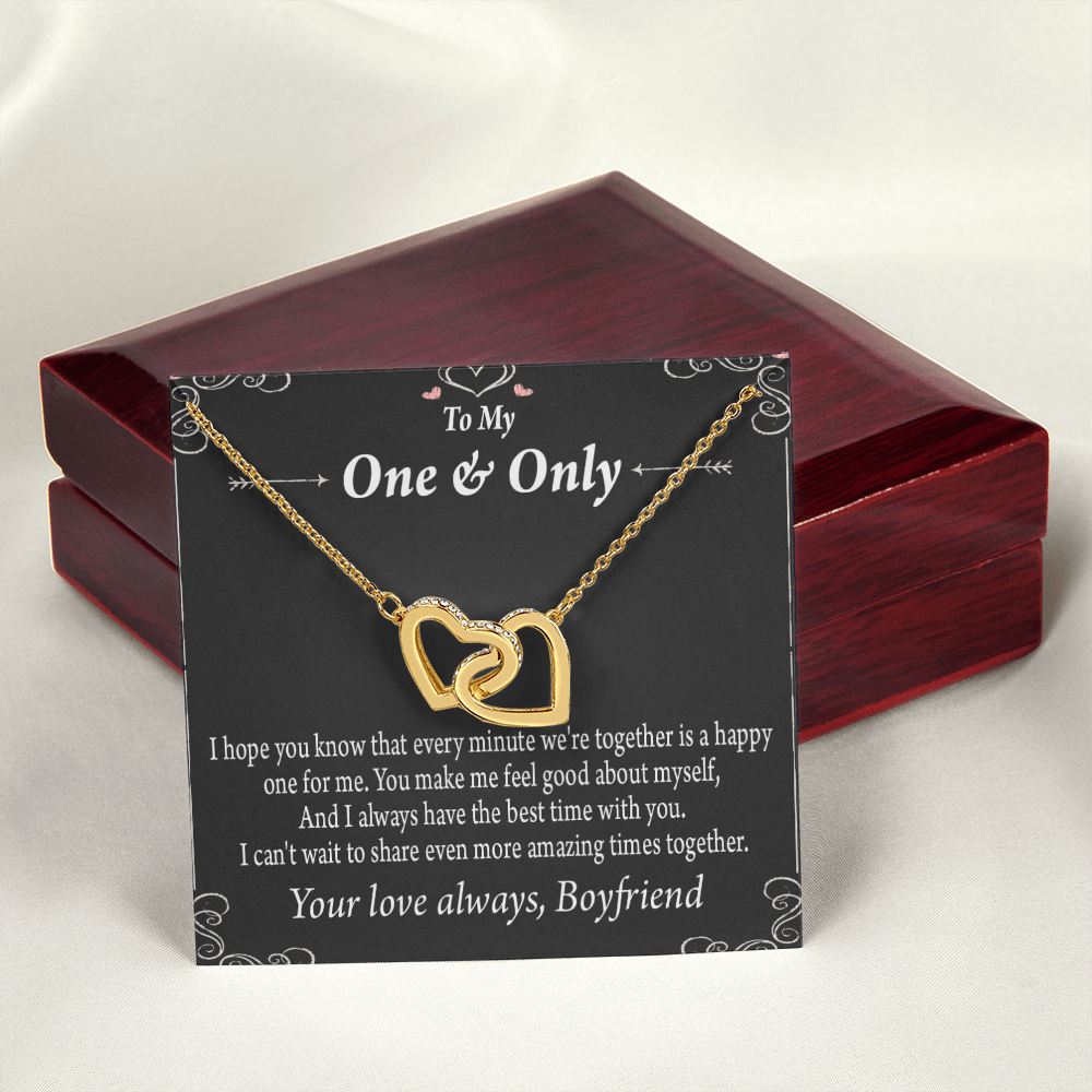 To My Girlfriend To More Amazing Times Together Inseparable Necklace-Express Your Love Gifts