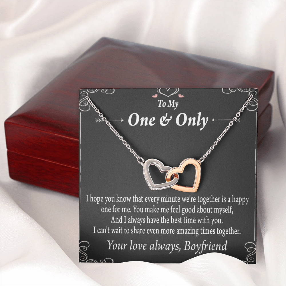 To My Girlfriend To More Amazing Times Together Inseparable Necklace-Express Your Love Gifts