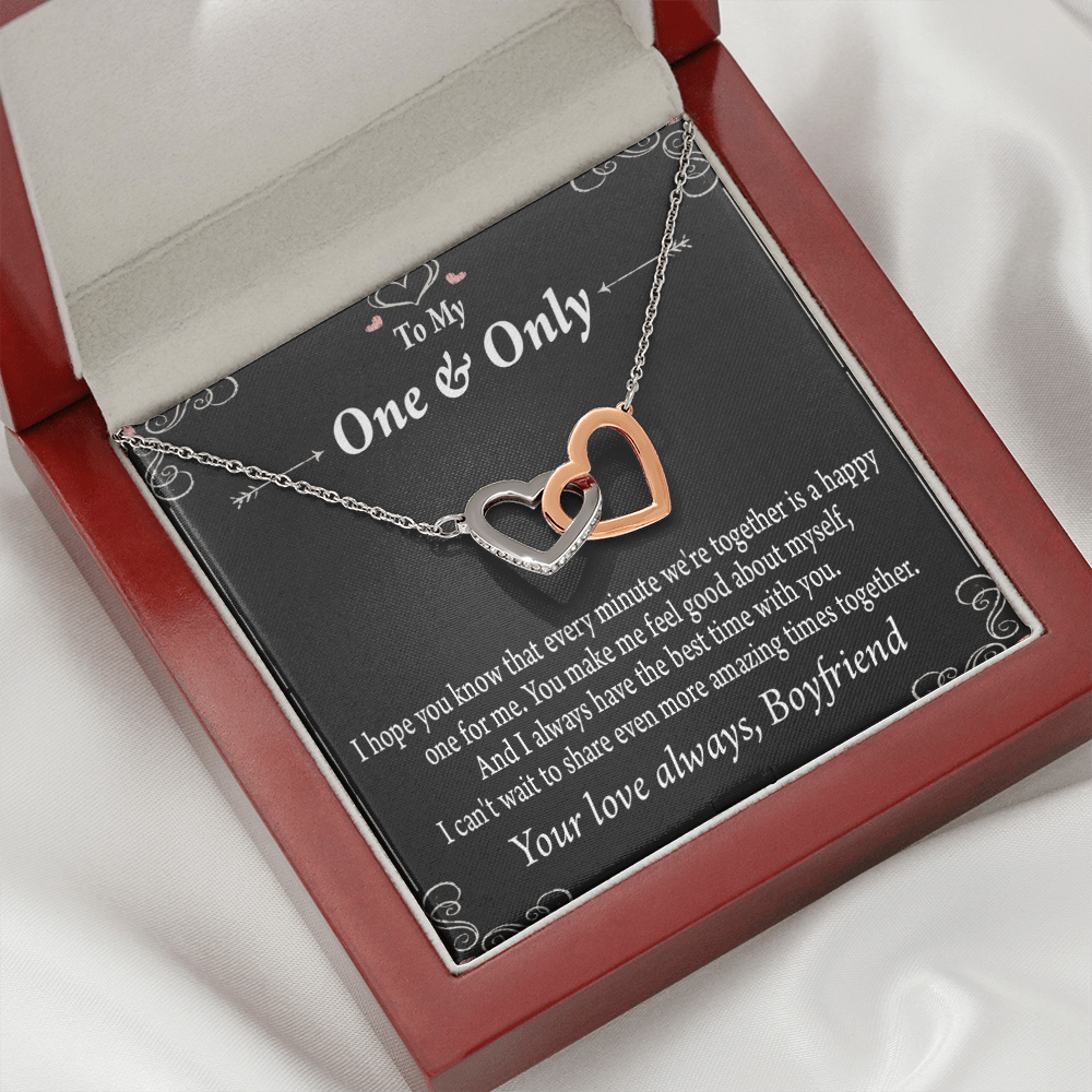 To My Girlfriend To More Amazing Times Together Inseparable Necklace-Express Your Love Gifts