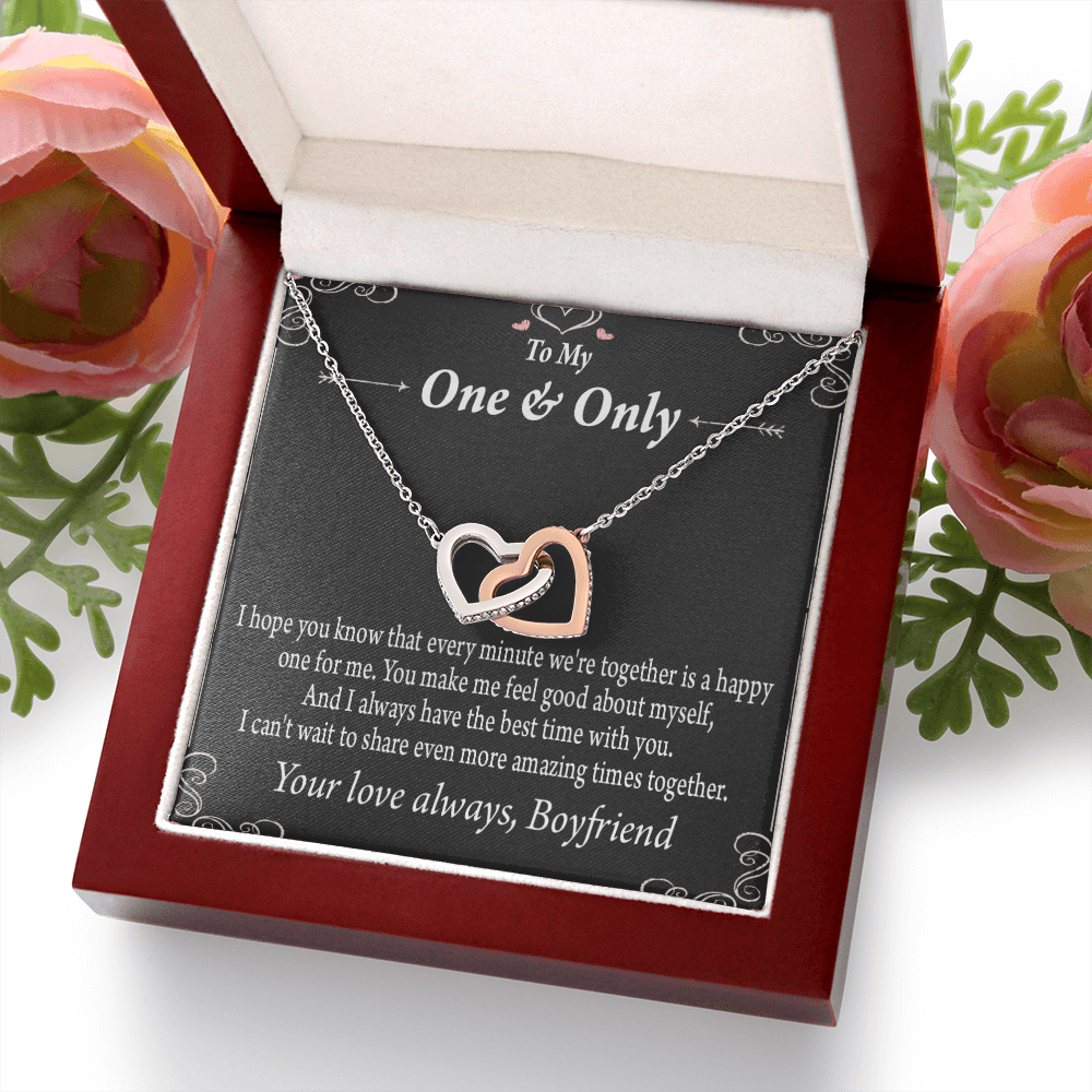 To My Girlfriend To More Amazing Times Together Inseparable Necklace-Express Your Love Gifts