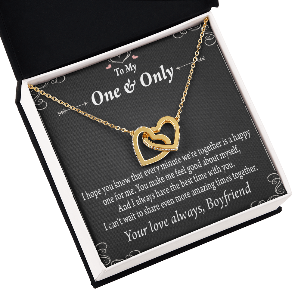 To My Girlfriend To More Amazing Times Together Inseparable Necklace-Express Your Love Gifts