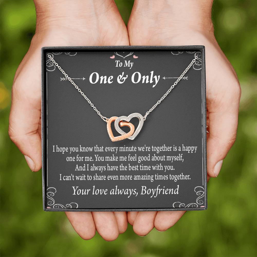 To My Girlfriend To More Amazing Times Together Inseparable Necklace-Express Your Love Gifts