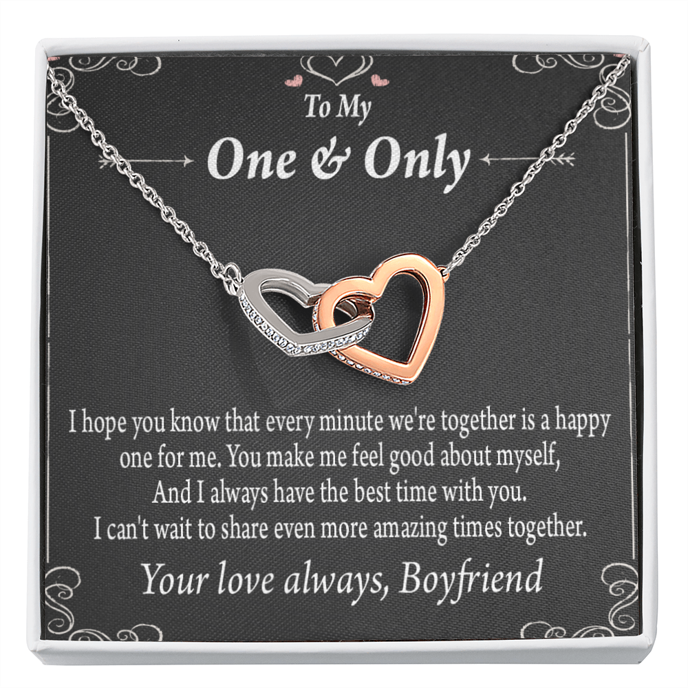 To My Girlfriend To More Amazing Times Together Inseparable Necklace-Express Your Love Gifts