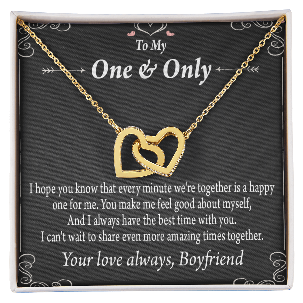 To My Girlfriend To More Amazing Times Together Inseparable Necklace-Express Your Love Gifts