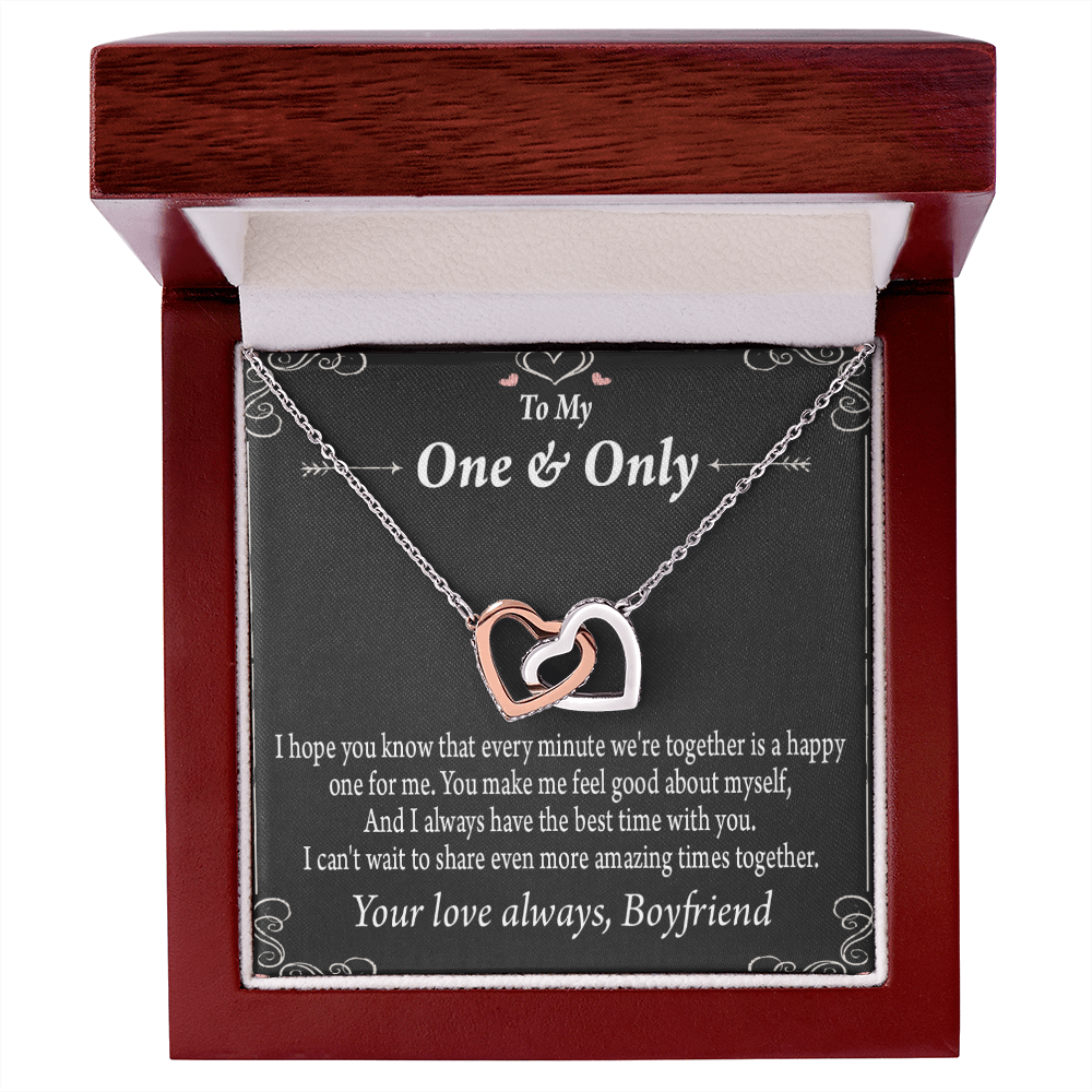 To My Girlfriend To More Amazing Times Together Inseparable Necklace-Express Your Love Gifts