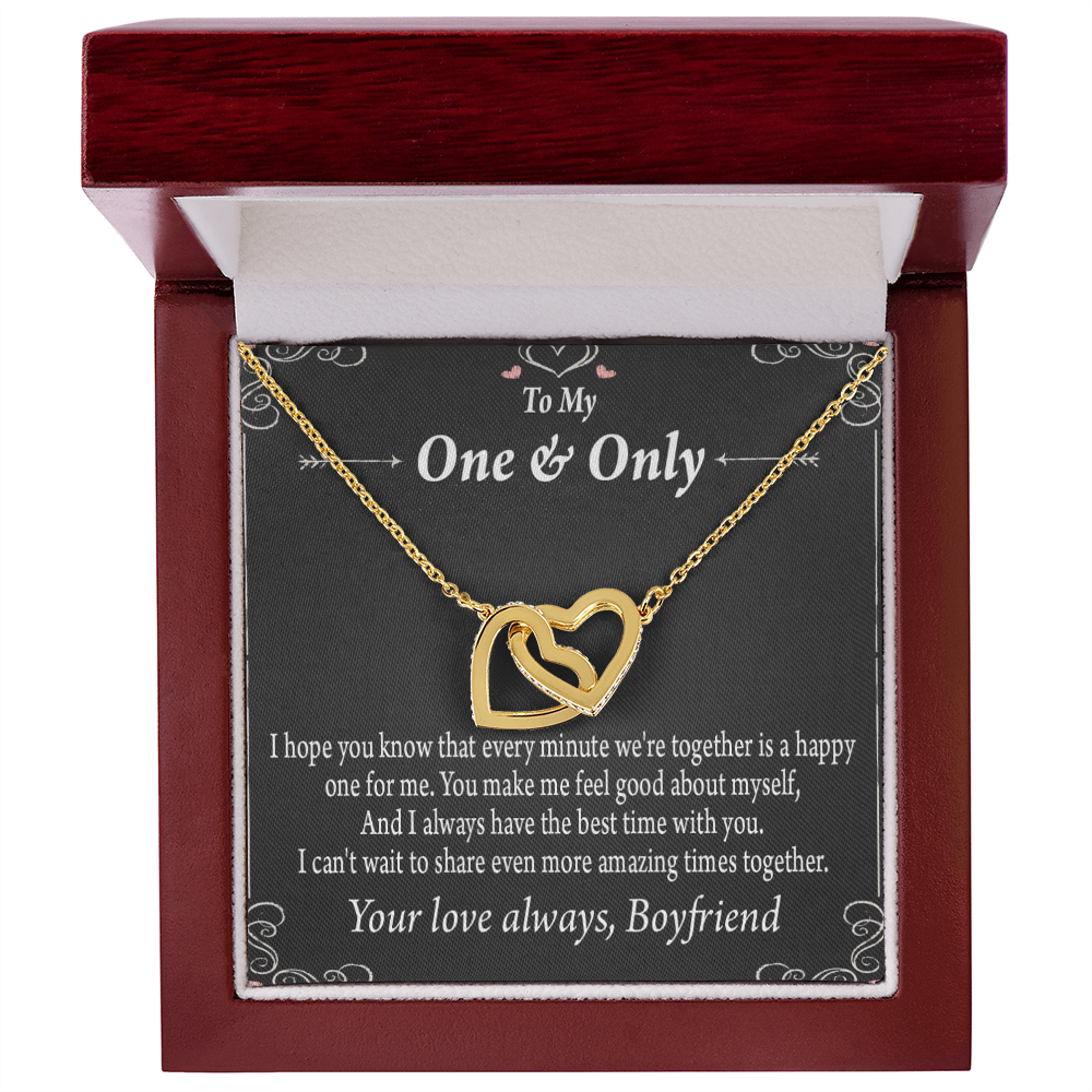 To My Girlfriend To More Amazing Times Together Inseparable Necklace-Express Your Love Gifts