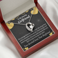 To My Girlfriend To My Girlfriend Lucky To Have You Forever Necklace w Message Card-Express Your Love Gifts