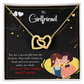 To My Girlfriend Today & Forever Inseparable Necklace-Express Your Love Gifts
