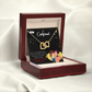 To My Girlfriend Today & Forever Inseparable Necklace-Express Your Love Gifts