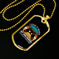 To My Girlfriend Video Game Girlfriend Console Necklace Stainless Steel or 18k Gold Dog Tag 24" Chain-Express Your Love Gifts
