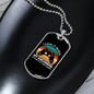 To My Girlfriend Video Game Girlfriend Console Necklace Stainless Steel or 18k Gold Dog Tag 24" Chain-Express Your Love Gifts