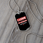 To My Girlfriend Video Game Girlfriend Necklace Stainless Steel or 18k Gold Dog Tag 24" Chain-Express Your Love Gifts