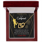 To My Girlfriend Walked Into Love Inseparable Necklace-Express Your Love Gifts