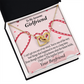 To My Girlfriend We'll Be Together Forever Inseparable Necklace-Express Your Love Gifts
