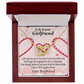To My Girlfriend We'll Be Together Forever Inseparable Necklace-Express Your Love Gifts