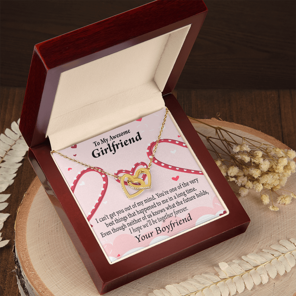 To My Girlfriend We'll Be Together Forever Inseparable Necklace-Express Your Love Gifts