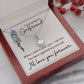 To My Girlfriend When I Look in Your Eyes Eternal Hope Necklace Message Card-Express Your Love Gifts